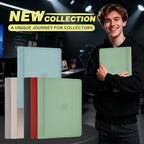 Trading Card Binder, Card Binder 9 Pocket for Trading Cards, Holds 540 Cards, Zippered Premium Card Collection Binder Album for Game Card, Sports Card, Yugioh, MTG (Sky Blue)