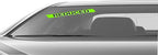 Ez-line Vinyl Windshield Stickers 3 Dozen 15 Inch Chartreuse Slogan Dealership Pro Pack for Car Lots (EZ115-Pack12)