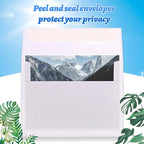 500 Pack A2 Invitation Envelopes - White Envelopes Self Seal, 4-3/8 x 5-3/4 Wedding Envelope Bulk for Photos, Postcards, RSVPs, Thank You Notes, Greeting Cards, Announcements