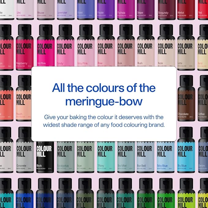 Colour Mill Aqua Blend Water-Based Food Coloring, 20 Milliliters Candy