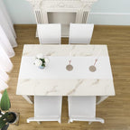 DUALIFE Pure White Table Runner 72 inch Length Soft Color Thick Polyester Decorative Cloth Handcrafted for Indoor/Outdoor Wedding Shower Party 1 Piece 14X72 Inch