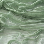 MLMW 3 Pack Sage Green Table Runner Cheesecloth Boho Gauze Rustic Cheese Cloth Table Runner 160 inch Sheer 13.3ft for Wedding Party Baby Bridal Shower Birthday