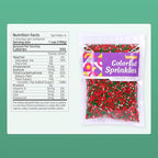 Christmas Sprinkles Bulk for Cake Decorating 7 ounce Holiday Jimmies Red and Green Sprinkles for Xmas Party Cupcake Toppers Cookie Ice Cream Decorations Celebrations