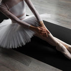 Portable Dance Floor Smooth Ballet Floor Vinyl Dance Mat for Home Stage Studios Kids Adults Practice Improve