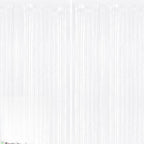 2Pack White Metallic Tinsel Foil Fringe Curtains, White Streamer Backdrop Curtains for Birthday Party Decorations, Fringe Backdrop for Wedding Foil Curtain Backdrop for Bachelorette Party Disco Party