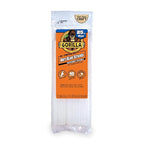 Gorilla Hot Glue Sticks, Clear Glue, Mini Size 8" Long x 0.27" Diameter, 25 Count (Pack of 4) - Safe for All Temperatures with Extended Working Time