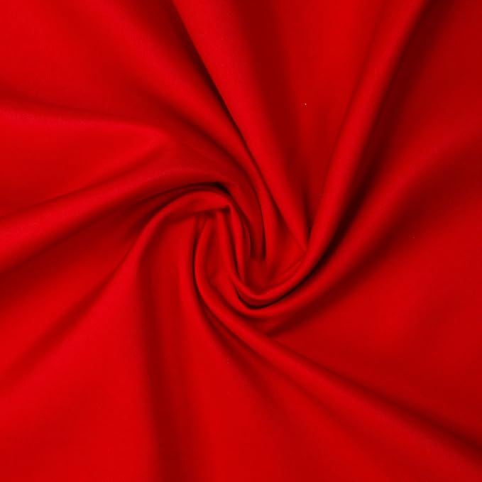 Gee Di Moda Square Tablecloth - 85 x 85 Inch Red Table Cloth for Large Square or Round Tables - Heavy Duty Washable Fabric - for Buffet Table, Holiday Party, Dinner, Wedding & Baby Shower