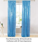 ShinyBeauty Sequin Curtains 2 Panels Baby Blue 2FTx8FT Sequin Photo Backdrop Sequin Backdrop Curtain Pack of 2-200113E