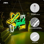 Tequila Neon Sign Mexican Tequila LED Neon Light USB Powered Dimmable Man Cave Cafe Bistro Club Party Beer Bar Restaurant Decor(16.3x11.2 Inch)