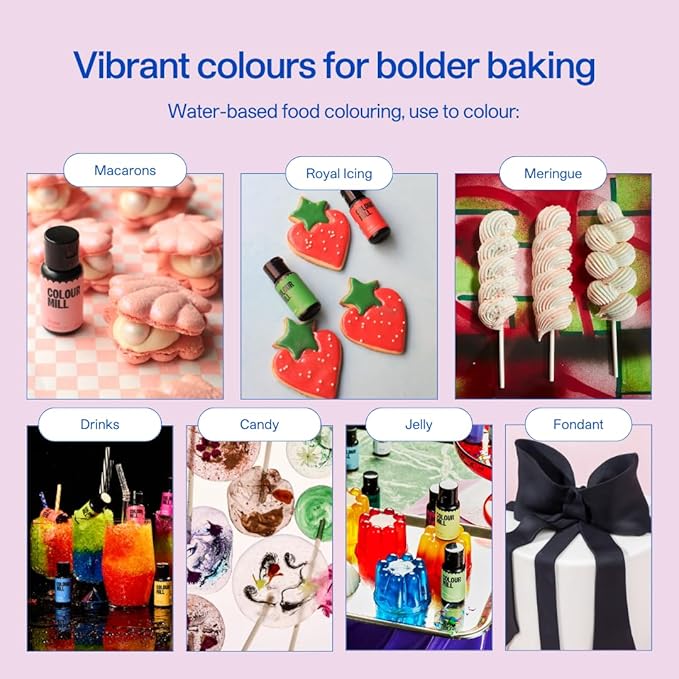 Colour Mill Aqua Blend Water-Based Food Coloring, 20 Milliliters Baby Pink