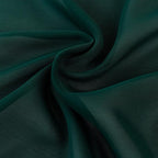 6Pack 9ft Chiffon Table Runner 14x108 Inch Sheer Romantic Table Runner for Wedding Birthday Party Bridal Shower Outdoor Decoration-Hunter