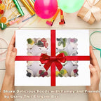 2-Set Cupcake Boxes Hold 12 Standard Cupcakes, Food Grade Cupcake Holders Bakery Carrier Boxes with Windows and Inserts for Cupcakes, Muffins and Pastries (White-2 Pack)