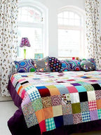 12" x 12" 50 PCS 100% Cotton Fabric Bundles for Quilting Sewing DIY & Quilt Beginners, Quilting Supplies Fabric Squares
