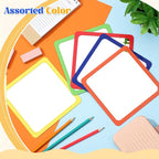 Dandat 30 Pcs Small Mirrors for Kids 6 x 6 Inch Square Shatter Proof Reflector Toddler Glass Plastic Reflector for Classroom DIY Craft Preschool Facial Expression (Fulgent Colors)