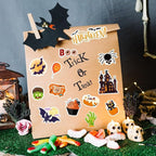36 Sheets Halloween Stickers, Halloween Stickers for Kids Treat Bags Classroom Crafts Gifts Decorations, Halloween Party Favors, Trick or Treat Party Supplies