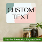 Custom Sign, Custom Street Sign, 11 Font Colors, 13 Font Styles, 4 Hole Options, 22 Sizes, 7x10 Inches, Rust Free DiBound, Fade Resistant, Made in USA by My Sign Center (Minimalist)