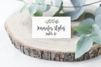 Printed Party Table Place Cards for All Occasions and Events, Set of 25 (Elegant Branch)