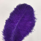 KOLIGHT 40pcs 12''~14''(30~35cm) Natural Ostrich Feathers for DIY Home Wedding Party Office Decoration (Purple)