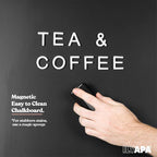 Ilyapa Wooden A-Frame Sign with Eraser & Chalk - 40 x 20 Inches Magnetic Sidewalk Chalkboard – Pink Menu Display for Restaurant, Business Or Wedding
