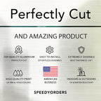 Custom Metal Signs, Personalized Aluminum, Waterproof Business Signs, White Aluminum (Yellow Background, 20x20 In)