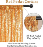 ShinyBeauty Gold Sequin-Backdrop-20FTx10FT Sequin Fabric Backdrop for Photoshoot Golden Wedding Drapes Heavy Duty Backdrops 10FT Glitter Happy Birthday Baby Shower Background