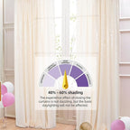 Shinybeauty Sequin Backdrop Curtains 4 Panels Ivory 2FTx8FT Sequin Fabric Photo Backdrop Curtains Ivory Glitter Curtains for Party Baby Shower Backdrop Studio Backgrounds