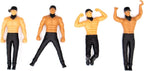 NPW Ladies Night Drink Markers, Original Drinking Buddies & Wine Glass Charms for Family Get Together & More, Bachelorette Party, Novelty Gifts, Magic Mike (4 Count)