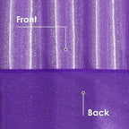 Fitable Sequin Tablecloth for Parties 52x70 Inch - Sparkle Glitter Table Cloth Laser Rectangle Overlay for Wedding Baby Shower Ceremony Birthday Holiday Banquet Decor, Purple