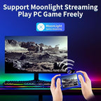 ANBERNIC RG40XX H Retro Gaming Console with 4.0'' IPS Screen, 64GB TF Card, Linux 64-bit System, Supports 5G WiFi, Bluetooth, HDMI and TV Output