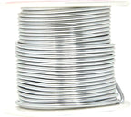 Mandala Crafts 14 Gauge Anodized Aluminum Craft Wire for Jewelry Making – 330 FT Colored Flexible Silver Copper True Blue Pink Ice Blue Green Wire - Bendable for Bonsai Armature Crafting Sculpting