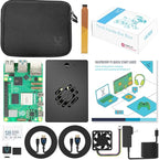 Vilros Raspberry Pi 5 Starter Kit MAX - Turbo Cooled Aluminum - (128GB Edition) - (4GB RAM)