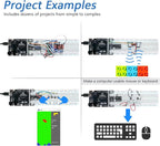 Freenove Complete Starter Kit with Board V5 Rev4 Mini (Compatible with Arduino IDE), Arm Cortex-M4 Microcontroller, 474-Page Detailed Tutorial, 343 Items, 90 Projects