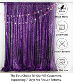 ShinyBeauty Sequin Backdrop 7FTx7FT Royal Purple Sequin Fabric Backdrop Drapes Sparkle Backdrop for Photoshoot Glitter Backdrop for Birthday Party Shimmer Backdrop Background