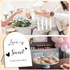 Love is Sweet Please Take A Treat, Dessert Table Sign, Minimalist Bridal Shower Decor, Wedding Signs 9 * 11IN