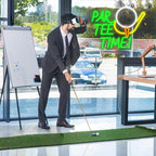 Neon Sign for Wall Decor, Par Tee Time Neon Sign, 16.14" x 12.8" Golfing LED Sign USB Dimmable Golf Ball Neon Lights for Room, Party, Club, Office, Man Cave, Window, Wall Decor