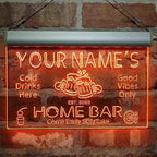 ADVPRO Personalized Your Name Custom Home Bar Beer Established Year Single Color LED Neon Sign 12 x 8.5 Inches st4s32-p11-tm-o