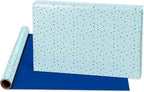 American Greetings 160 sq. ft. Reversible Wrapping Paper Set for Birthdays and All Occasions, Rainbow, Polka Dots, Stripes and Ombre (4 Rolls, 30 in. x 16 ft. each)