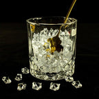 820 PCS Clear Fake Ice,0.43x0.55 Inch,1.1 lbs Acrylic Crystal Gemstones for Decoration, Photography, Vase Filling, and Parties,Non-Toxic and Reusable