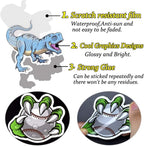 QTL Dinosaur Stickers for Kids Boys Dino Stickers for Water Bottles Laptop Dinosaur Party Supplies Gifts for Boys Pack 50Pcs