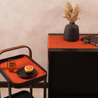 Pumpkin Table Runner 72 Inch – Cotton Linen Hemstitch Farmhouse Table Runner 14x72 – Washable Fabric for Dining, Fall, Halloween, Thanksgiving, Spring, Summer, Wedding, Everyday Décor–Serena