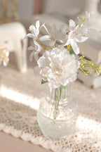Serra Flora Artificial Flowers Combo Box Set Faux Flowers Bulk Flower Leaf with Stems Arrangements for DIY Wedding Bouquets Party Table Centerpieces Home Decorations Indoor Outdoor