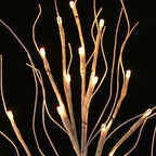 Lighted Artificial Birch Branch Tree Fairy Lights Holiday Decor,3PK 19.7in 48 LED;USB Powered,Warm White Branch with Lights for Christmas Holiday Wedding Party Decoration,Timer