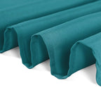 108 inch Round Tablecloth Washable Polyester Table Cloth Decorative Table Cover for Wedding Party Dining Banquet（108 inch,Teal）