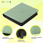 20-Pocket Card Binder, Trading Card Binder Holds 2000 Cards, Premium Zippered Trading Card Album Compatible with TCG, Game & Sports Cards (Soft Green)
