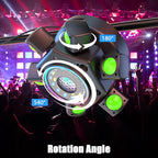 2-Pack 120W Moving Head 6 Arms Stage Lights with Mixed Lighting Effects,DJ Stage Lighting for Party Disco Club Wedding Bar