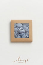 Ling's moment Rose Petals, Silk Flower Petals for Wedding/Aisle/Flower Girl Baskets/Table Centerpiece Décor,etc.Dusty Blue Baby Blue 200pcs