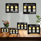 Personalized Custom Metal QR Code Sign Venmo Cashapp Scan to Pay with Stand Instagram Facebook Social Media QR Signs Bar Code QR Plaque Print for Business Salon Beauty Store Restaurant Wifi Sign (H3)