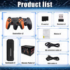 X2 Ultra Retro Game Stick 4K 64/128/256G 35000/40000/58000 Games, 2.4G Controllers HD Output Plug and Play Video Gaming Console, Nostalgia Stick for TV (128G)