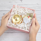 Caleihd Crinkle Cut Paper Shred Packing Grass Cushion Paper Streamer for Christmas Wedding Birthday Bridesmaid Engagement Craft Gift Boxes Bags Basket Filler Decoration 4.5oz White