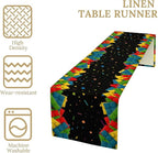 Building Blocks Colorful Blocks Table Runner for Kids Teens Bedroom Living Room Kitchen Birthday Party Decor - 13x36 Inch